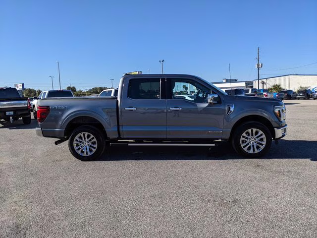2024 Gray Metallic Ford F-150 Lariat 4X4 Truck