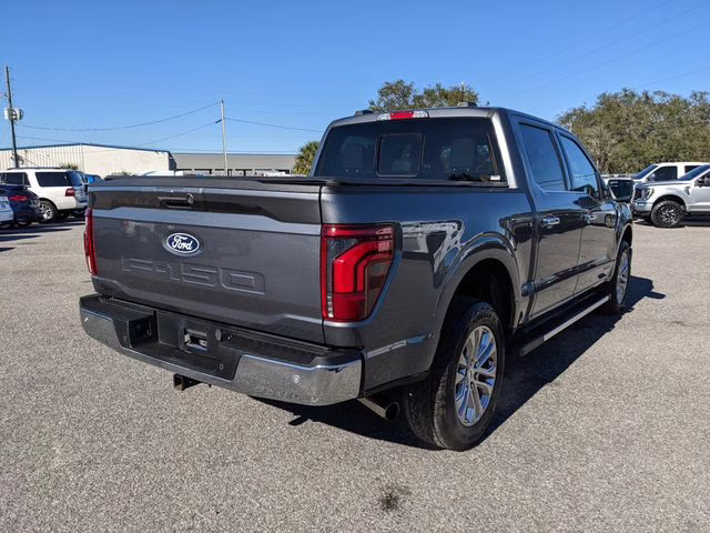 2024 Gray Metallic Ford F-150 Lariat 4X4 Truck