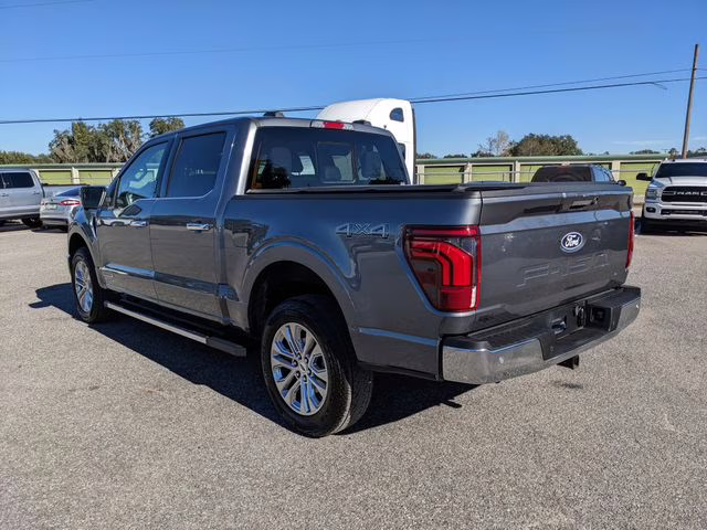 2024 Gray Metallic Ford F-150 Lariat 4X4 Truck