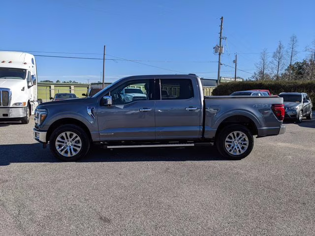 2024 Gray Metallic Ford F-150 Lariat 4X4 Truck
