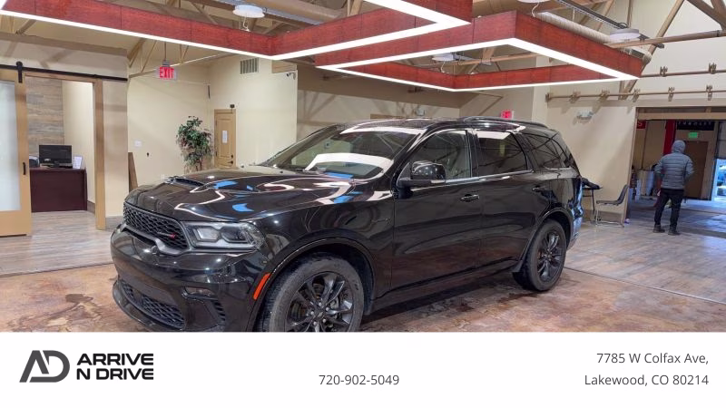 2023 Black Dodge Durango R/T Sport Utility 4D AWD