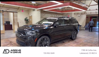 2023 Black Dodge Durango R/T Sport Utility 4D