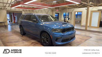 2023 Blue Dodge Durango R/T Sport Utility 4D AWD