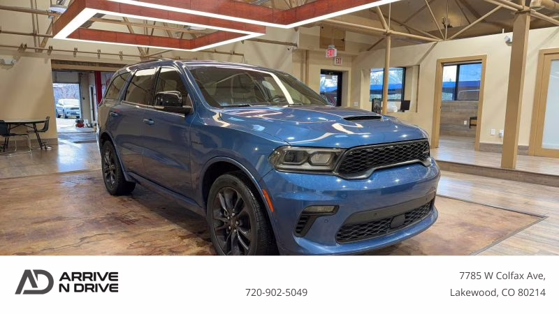 2023 Blue Dodge Durango R/T Sport Utility 4D AWD
