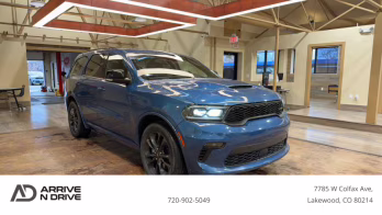 2023 Blue Dodge Durango R/T Sport Utility 4D AWD