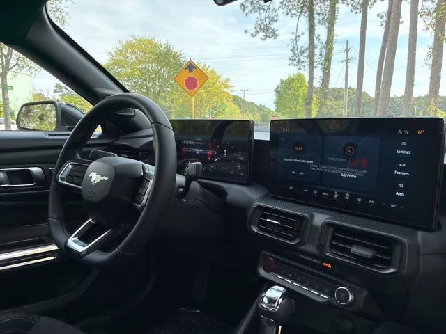 2026 Oxford White Ford Mustang EcoBoost RWD Coupe