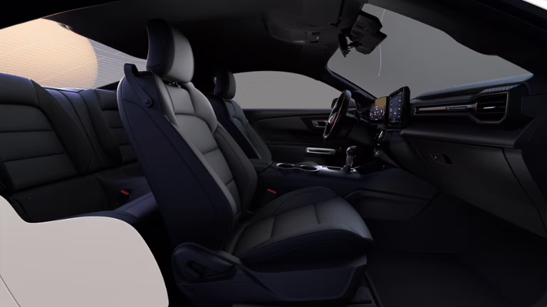 2026 Oxford White Ford Mustang EcoBoost RWD Coupe