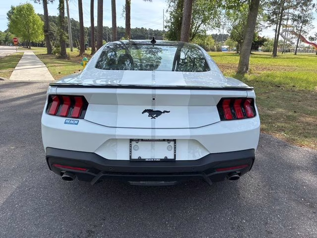 2026 Oxford White Ford Mustang EcoBoost RWD Coupe