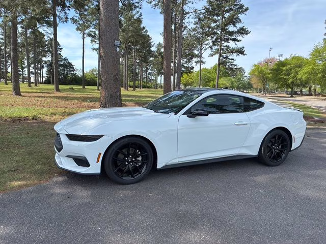 2026 Oxford White Ford Mustang EcoBoost RWD Coupe