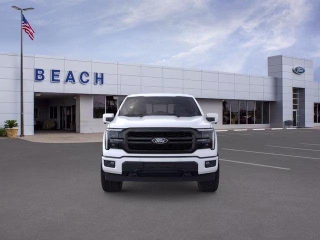 2026 Star White Metallic Tri-Coat Ford F-150 Lariat 4X4 Truck