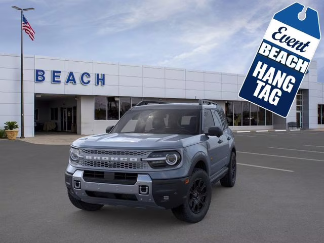 2026 Azure Gray Metallic Ford Bronco Sport Badlands 4X4 SUV