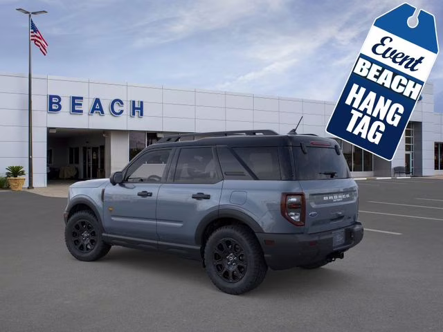2026 Azure Gray Metallic Ford Bronco Sport Badlands 4X4 SUV