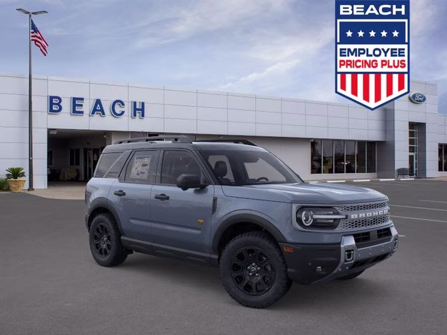 2026 Azure Gray Metallic Ford Bronco Sport Badlands 4X4 SUV