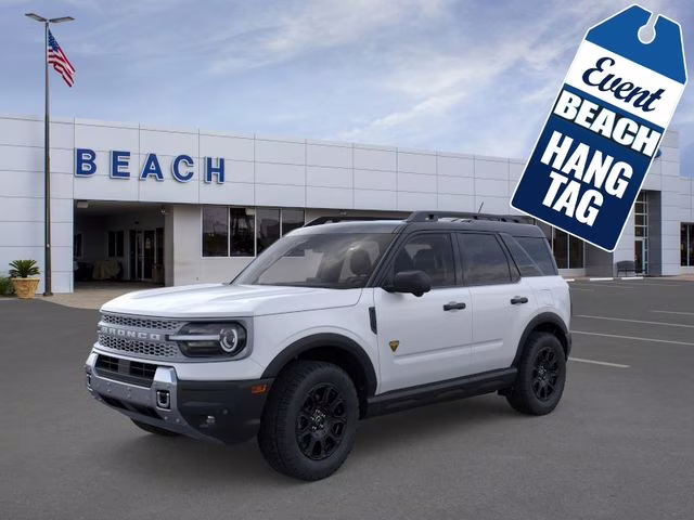 2026 Oxford White Ford Bronco Sport Badlands 4X4 SUV