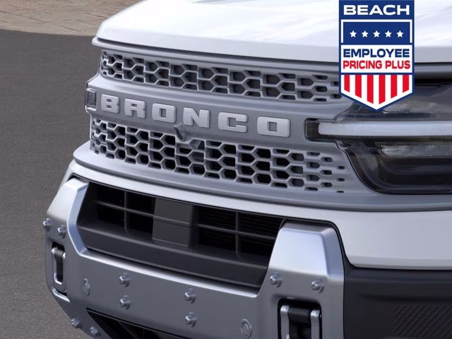 2026 Oxford White Ford Bronco Sport Badlands 4X4 SUV