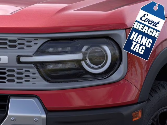 2026 Ruby Red Metallic Tinted Clearcoat Ford Bronco Sport Badlands 4X4 SUV