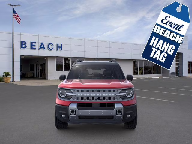 2026 Ruby Red Metallic Tinted Clearcoat Ford Bronco Sport Badlands 4X4 SUV