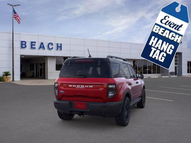 2026 Ruby Red Metallic Tinted Clearcoat Ford Bronco Sport Badlands 4X4 SUV