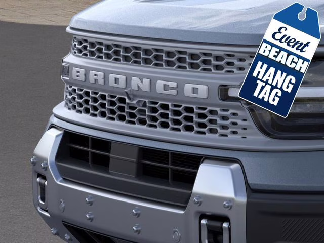 2026 Azure Gray Metallic Tri-Coat Ford Bronco Sport Badlands 4X4 SUV