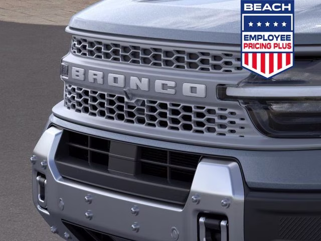 2026 Azure Gray Metallic Tri-Coat Ford Bronco Sport Badlands 4X4 SUV