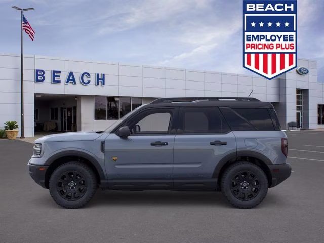 2026 Azure Gray Metallic Tri-Coat Ford Bronco Sport Badlands 4X4 SUV