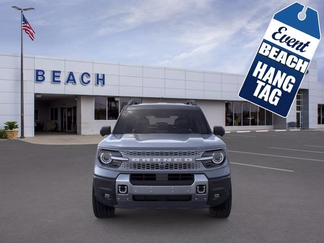 2026 Azure Gray Metallic Tri-Coat Ford Bronco Sport Badlands 4X4 SUV