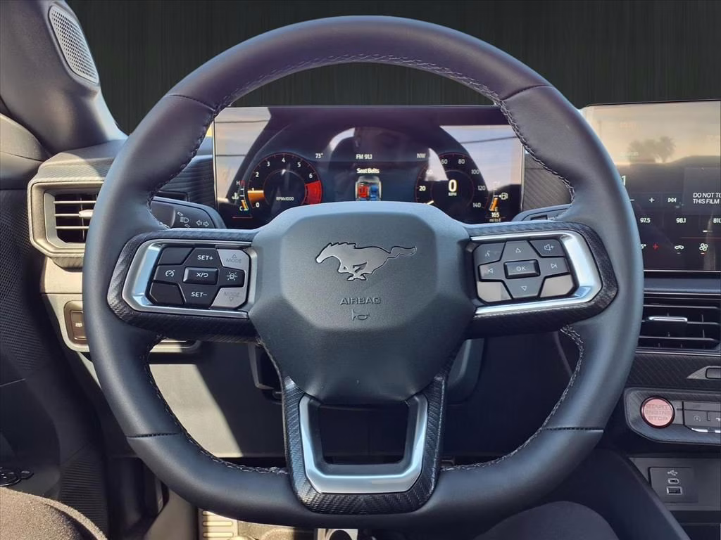 2026 Oxford White Ford Mustang EcoBoost RWD Coupe