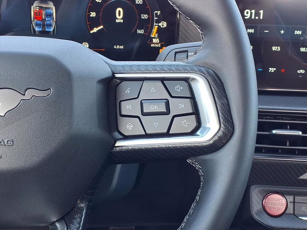 2026 Oxford White Ford Mustang EcoBoost RWD Coupe