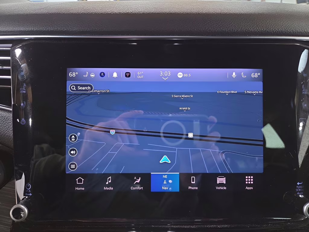 2023 Diamond Black Crystal Pearlcoat Jeep Wagoneer Series III 4X4 SUV