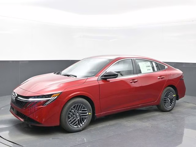 2026 Scarlet Ember Tintcoat Nissan Sentra SV FWD Sedan