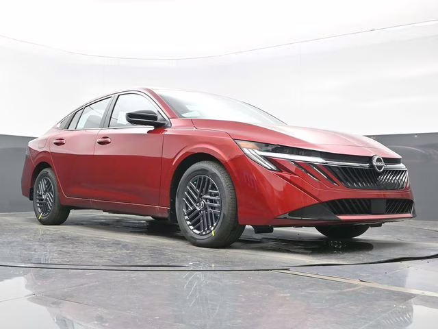 2026 Scarlet Ember Tintcoat Nissan Sentra SV FWD Sedan