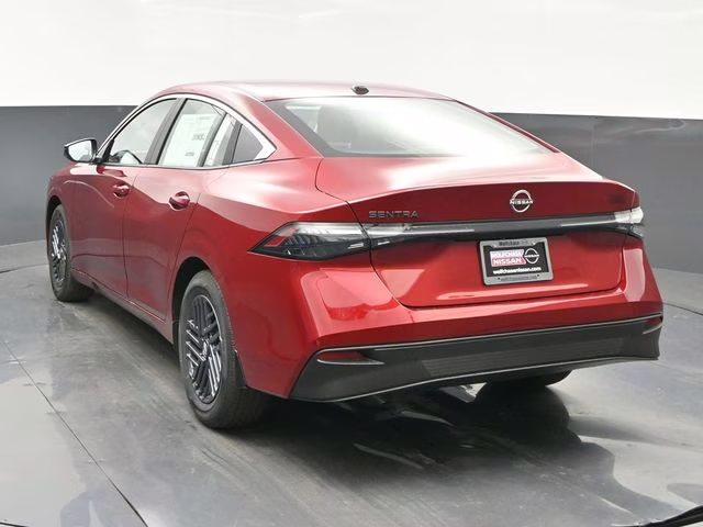 2026 Scarlet Ember Tintcoat Nissan Sentra SV FWD Sedan