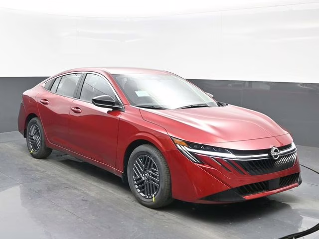 2026 Scarlet Ember Tintcoat Nissan Sentra SV FWD Sedan