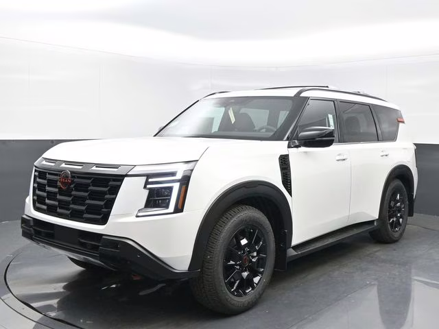 2026 Aspen White Tricoat Nissan Armada PRO-4X 4X4 SUV