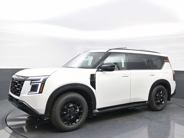 2026 Aspen White Tricoat Nissan Armada PRO-4X 4X4 SUV