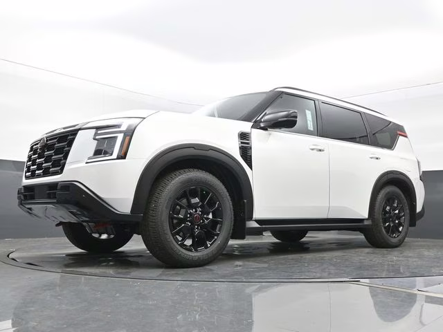 2026 Aspen White Tricoat Nissan Armada PRO-4X 4X4 SUV