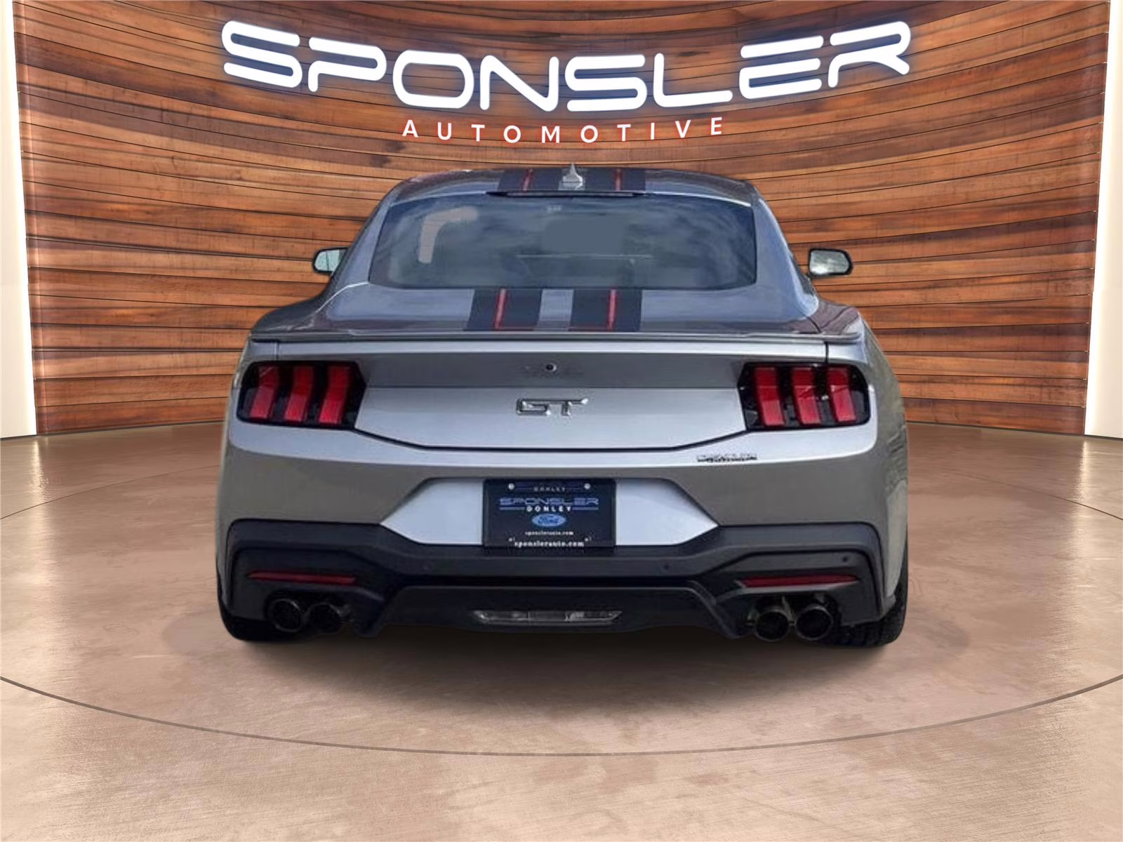 2026 Iconic Silver Ford Mustang GT Premium RWD Fastback