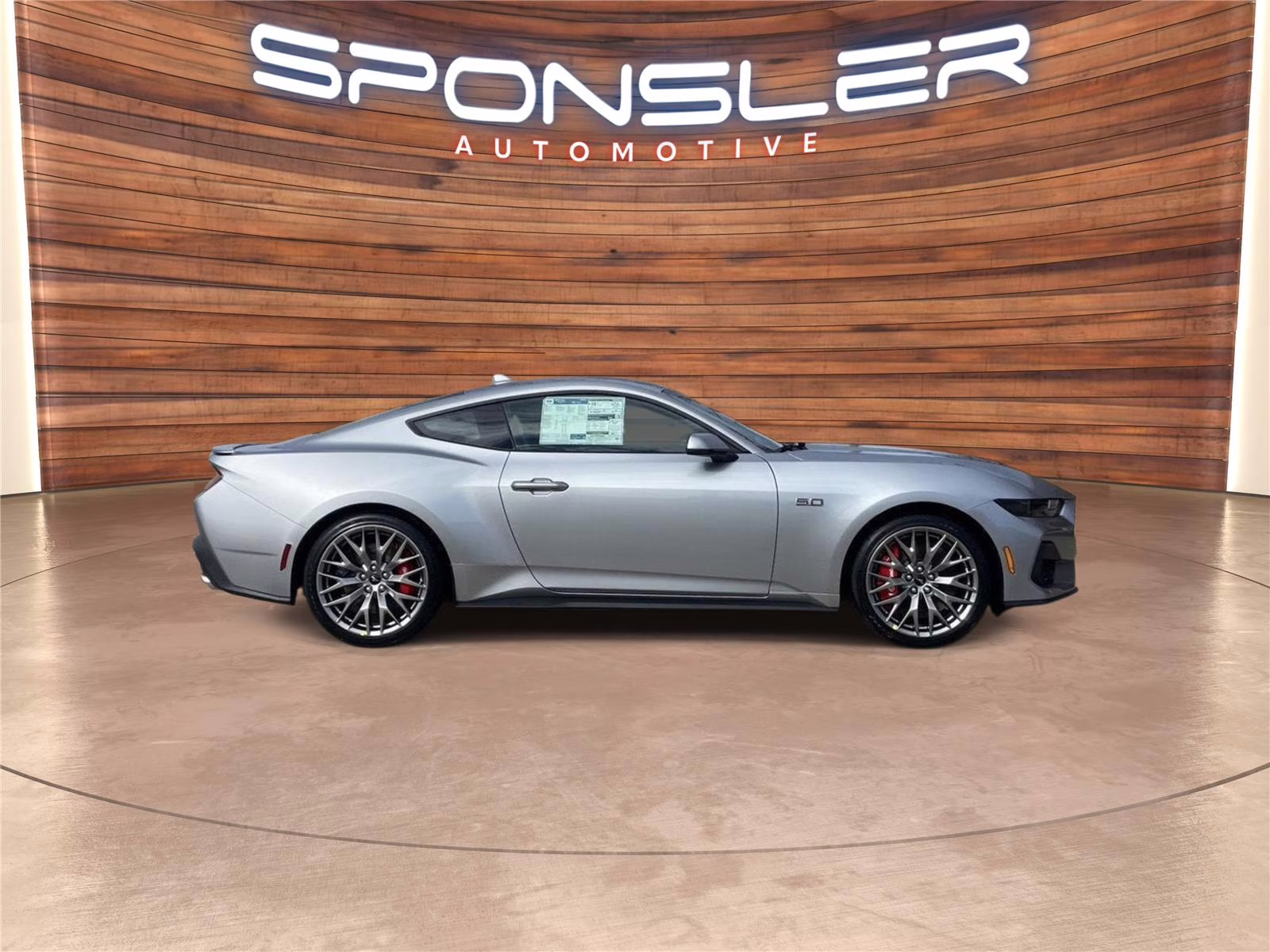 2026 Iconic Silver Ford Mustang GT Premium RWD Fastback