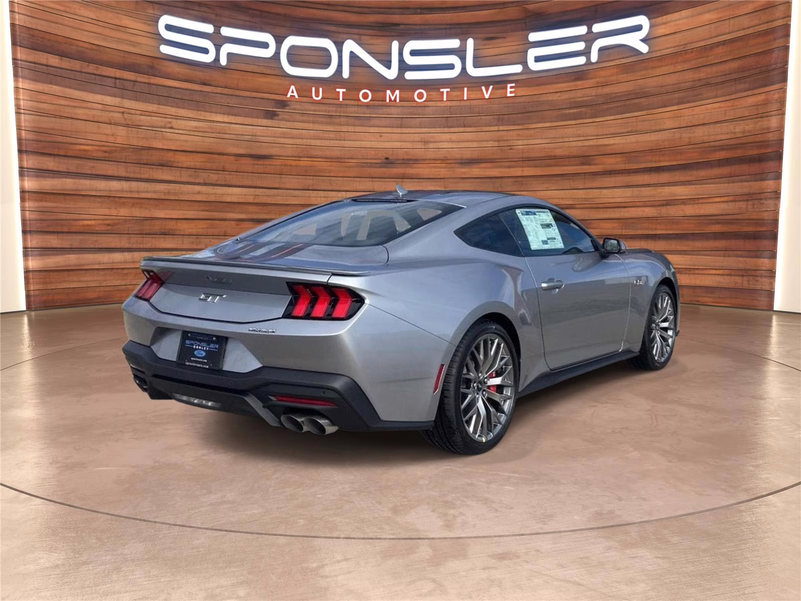 2026 Iconic Silver Ford Mustang GT Premium RWD Fastback