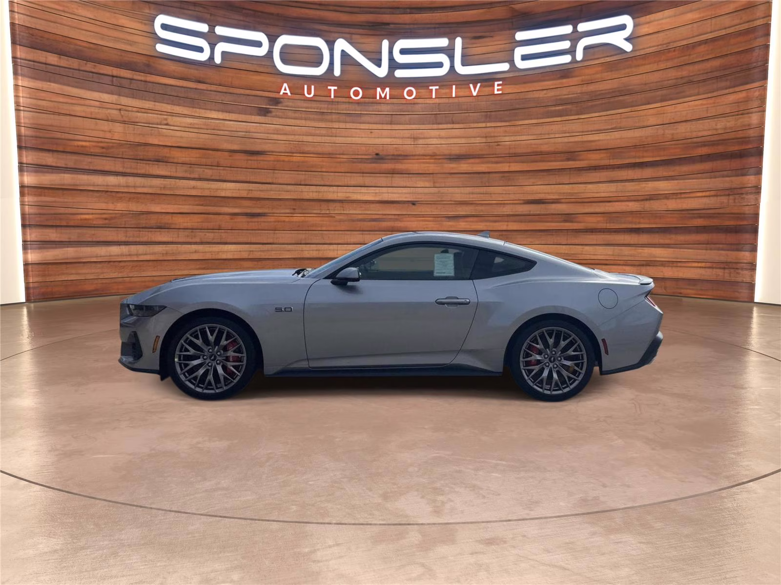 2026 Iconic Silver Ford Mustang GT Premium RWD Fastback