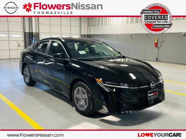 2026 Super Black Nissan Sentra S FWD Sedan