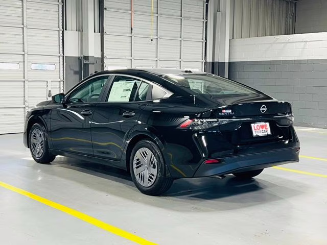 2026 Super Black Nissan Sentra S FWD Sedan