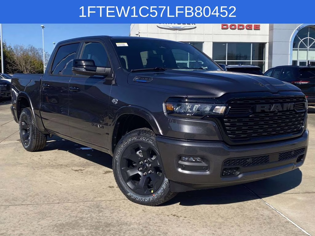 2026 Granite Crystal Metallic Clearcoat Ram 1500 Big Horn/Lone Star 4X4 Truck