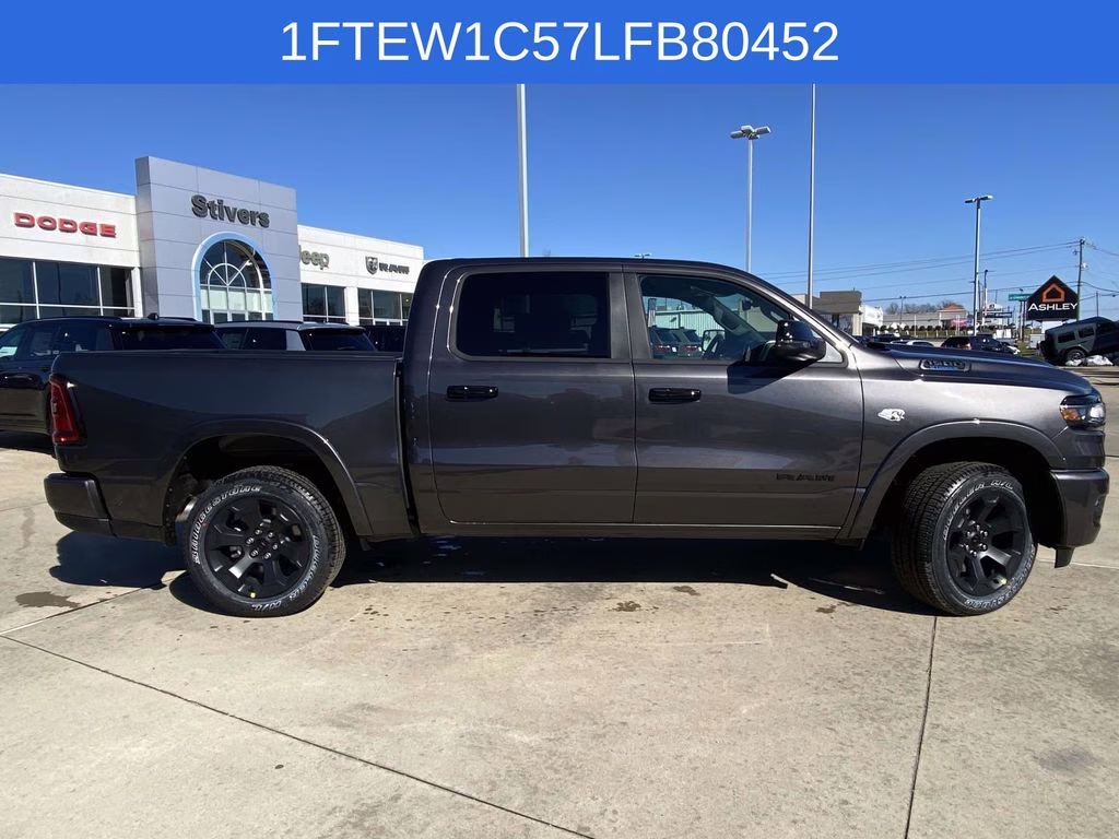 2026 Granite Crystal Metallic Clearcoat Ram 1500 Big Horn/Lone Star 4X4 Truck