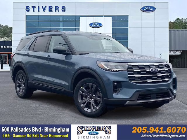 2026 Vapor Blue Ford Explorer Active 4X4 SUV