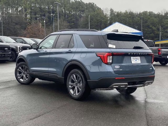 2026 Vapor Blue Ford Explorer Active 4X4 SUV