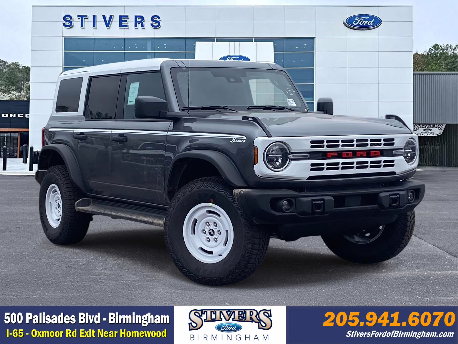 2026 Gray Metallic Ford Bronco Heritage Edition 4X4 SUV