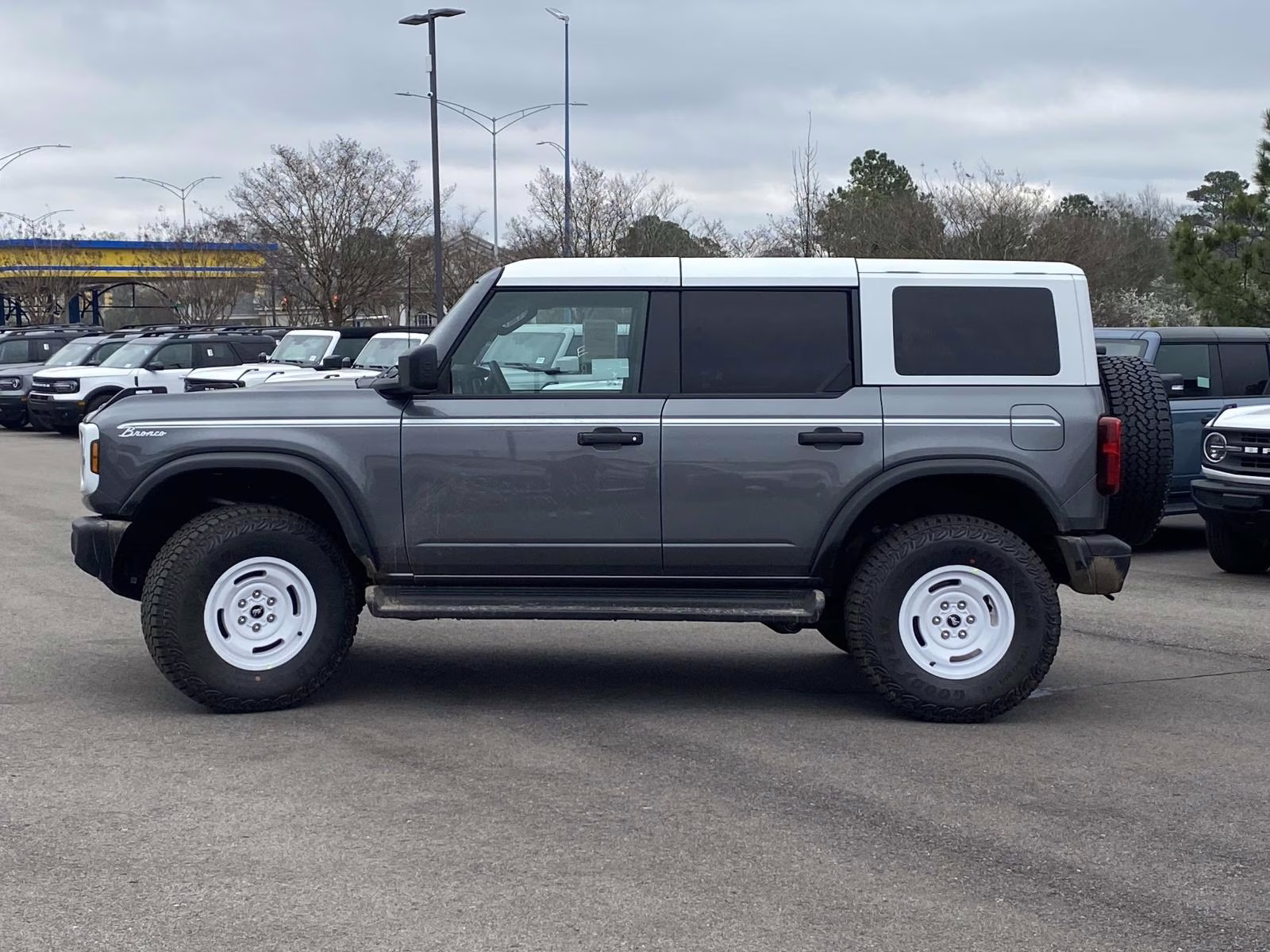 2026 Gray Metallic Ford Bronco Heritage Edition 4X4 SUV