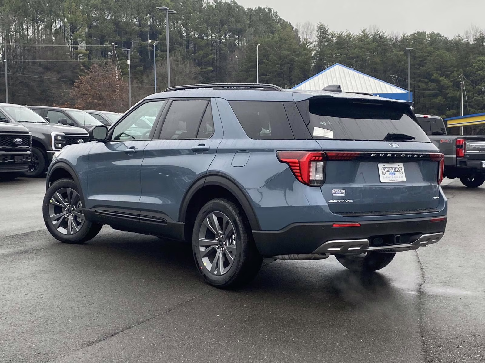 2026 Vapor Blue Ford Explorer Active 4X4 SUV