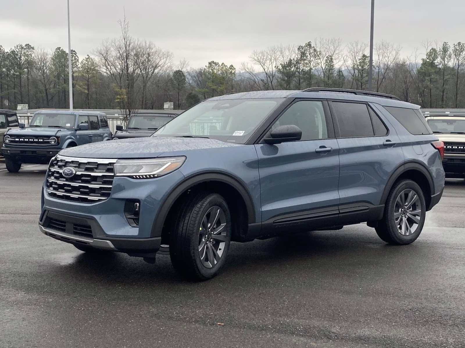 2026 Vapor Blue Ford Explorer Active 4X4 SUV